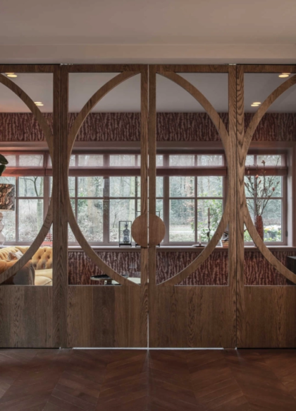 Houten binnendeuren creëren een open sfeer
